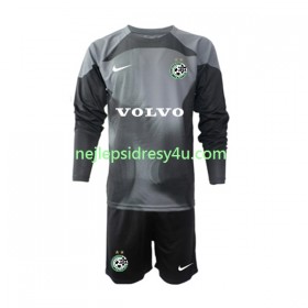 Fotbalový Dres Maccabi Haifa Brankářské Dětské Domácí 2022/23 Dlouhý Rukáv